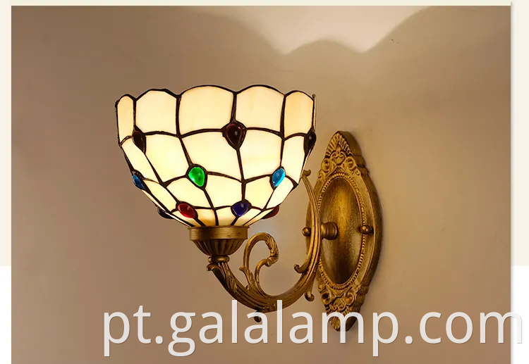 Luzes de parede lideradas por estilo europeu elegantes para salas de estar